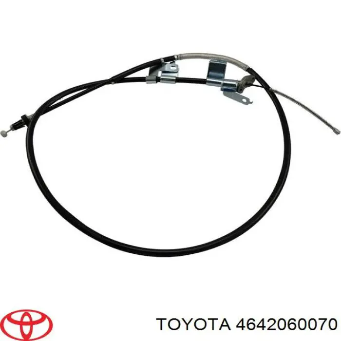 4642060070 Toyota Cabo do freio de estacionamento traseiro direito