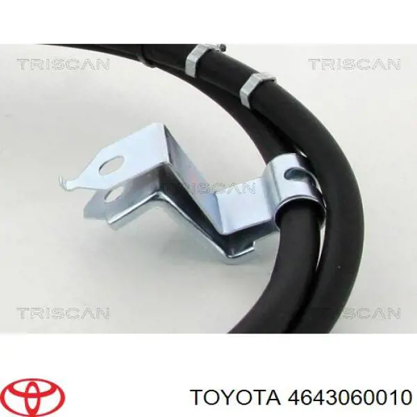4643060010 Toyota Cabo do freio de estacionamento traseiro esquerdo