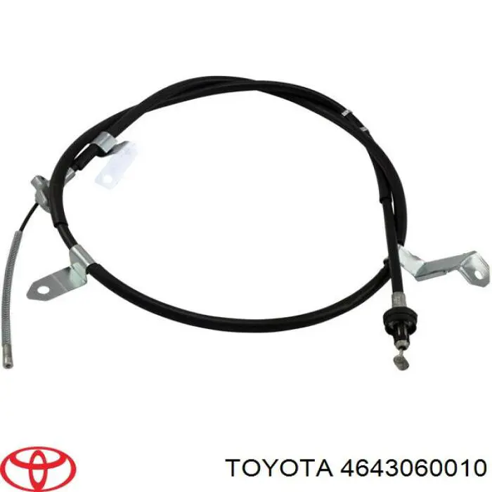 Cabo do freio de estacionamento traseiro esquerdo Toyota 4643060010 preço, a partir de 44,20 USD