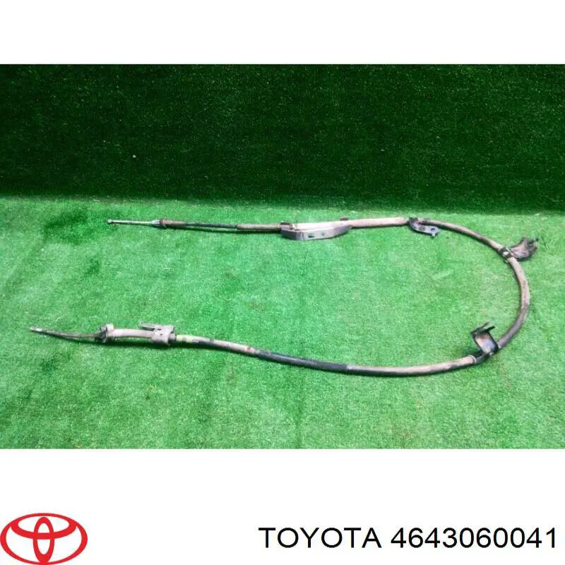 4643060041 Toyota Cabo do freio de estacionamento traseiro esquerdo