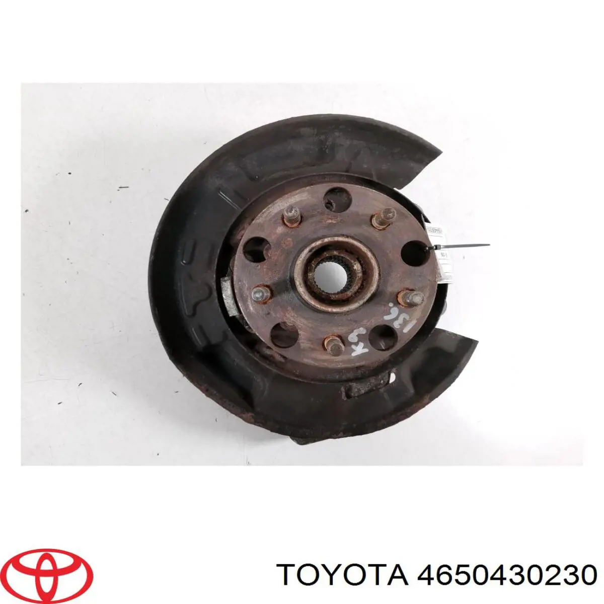 Disco de suporte de tambor do freio traseiro esquerdo Toyota 4650430230 preço, a partir de 578,14 USD