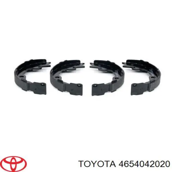 Compre 4654042020 Toyota Sapatas do freio de estacionamento