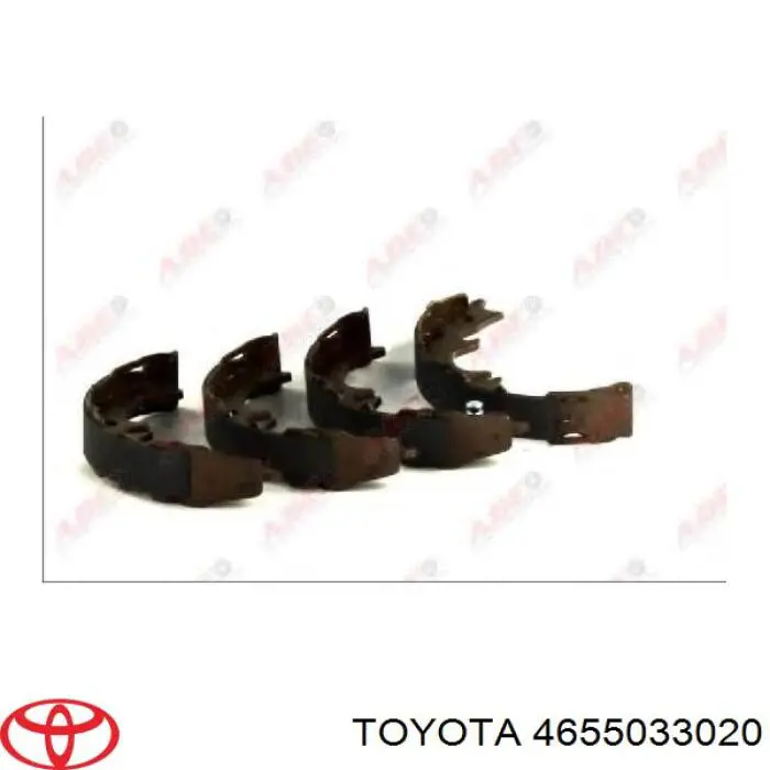 Compre 4655033020 Toyota Sapatas do freio de estacionamento