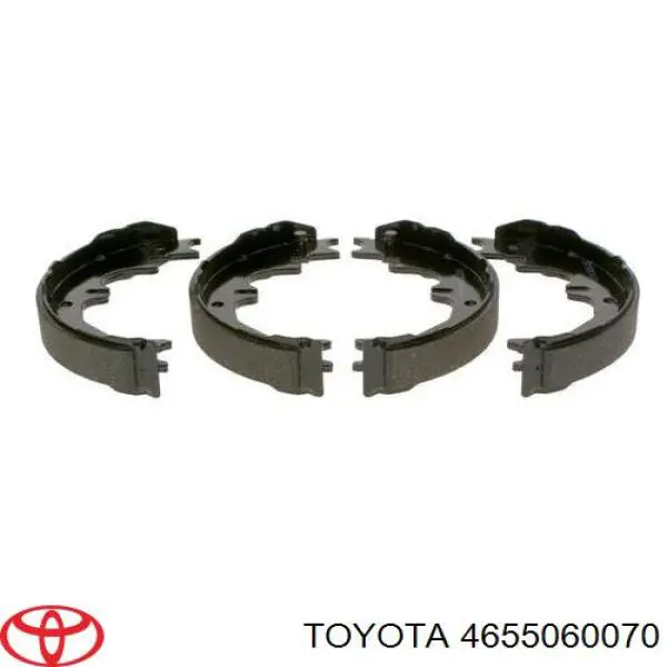 Sapatas do freio de estacionamento Toyota 4655060070 preço, a partir de 46,70 USD