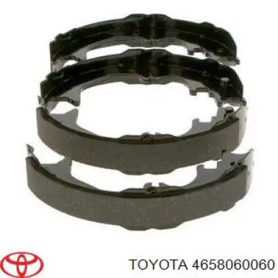 Sapatas do freio de estacionamento Toyota 4658060060 preço, a partir de 38,57 USD