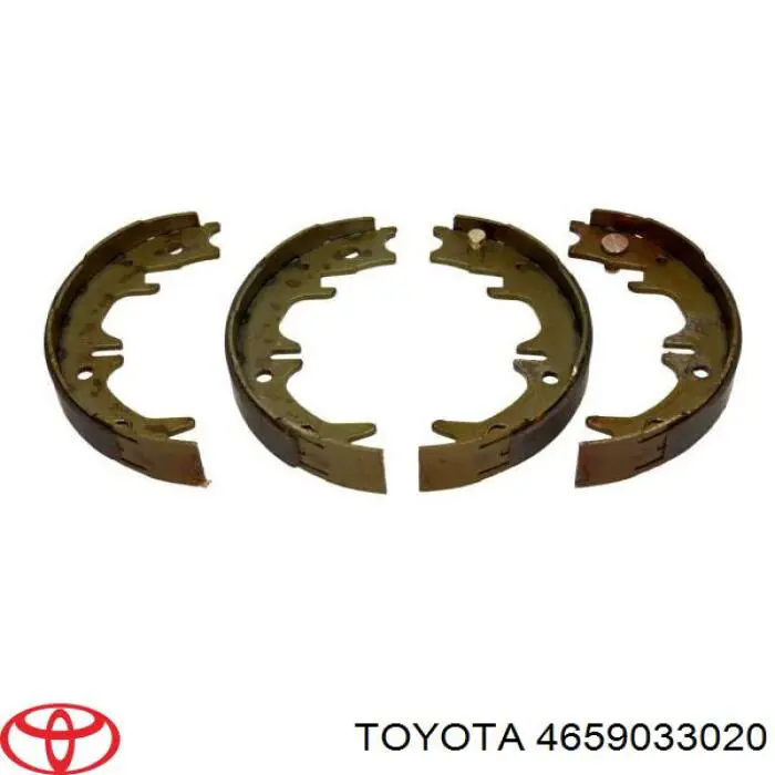 4659033020 Toyota Sapatas do freio de estacionamento