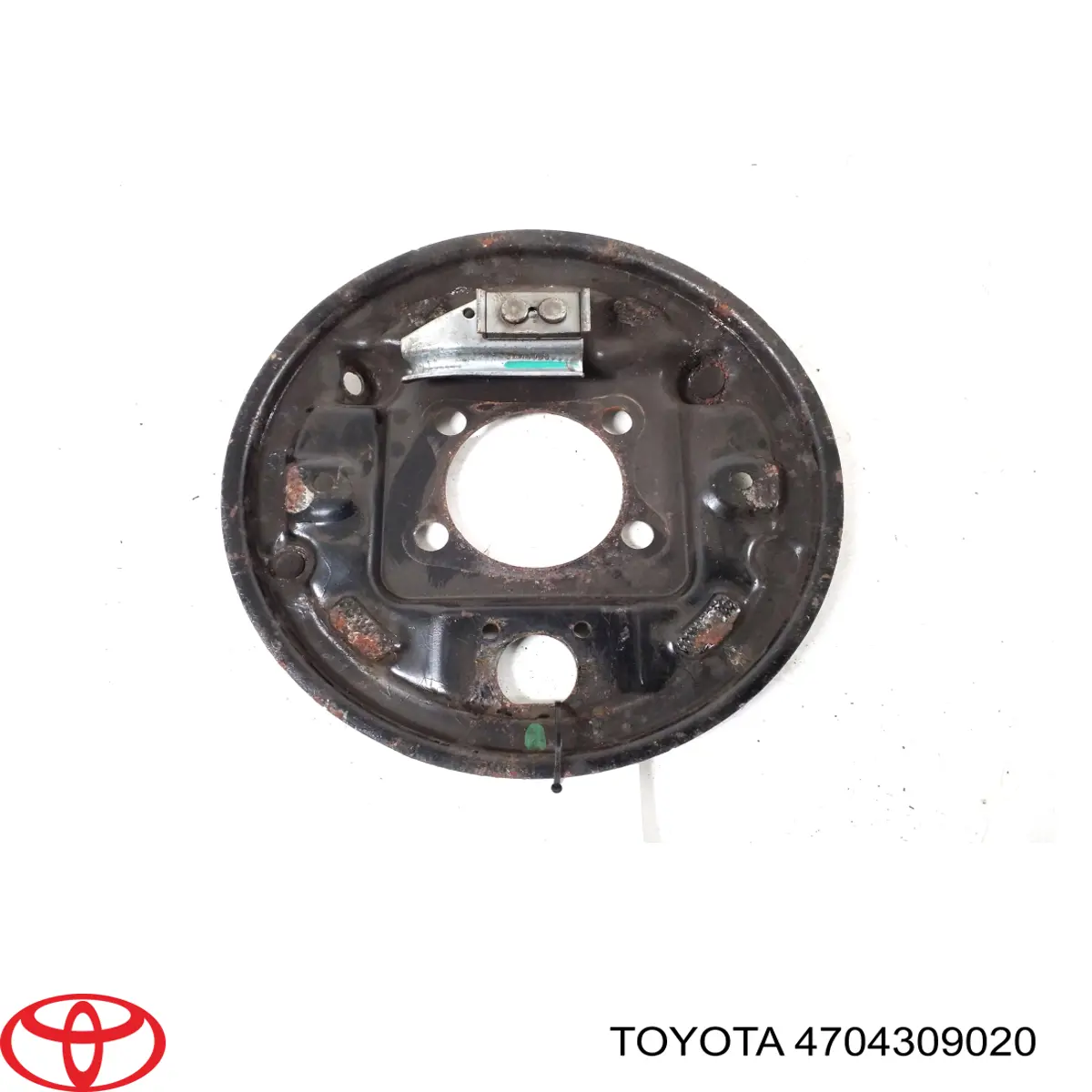 Disco de suporte direito do tambor do freio traseiro Toyota 4704309020 preço, a partir de 108,01 USD