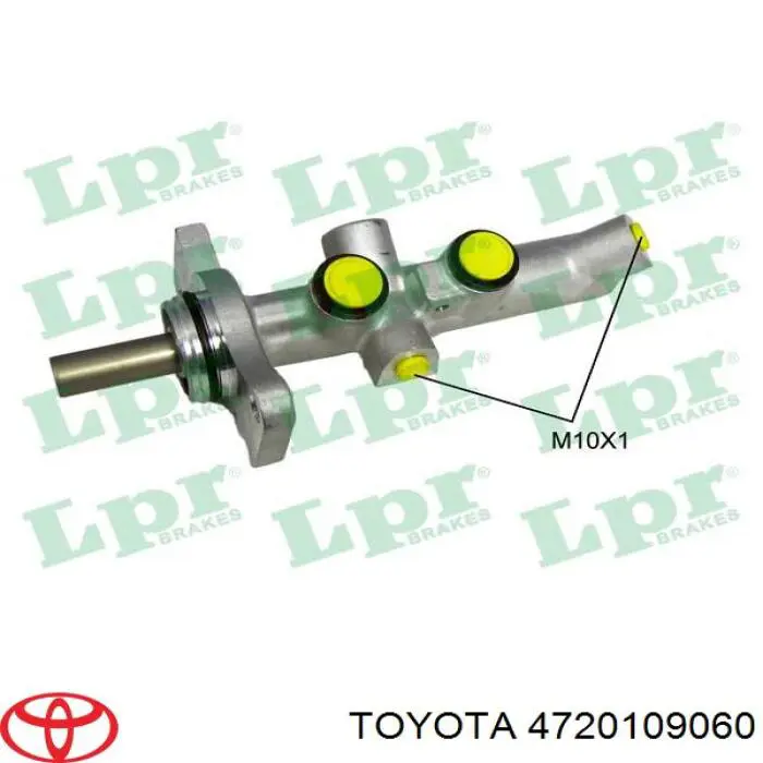 Cilindro mestre do freio Toyota 4720109060 preço, a partir de 82,64 USD