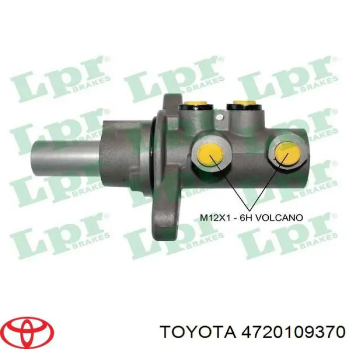 Cilindro mestre do freio Toyota 4720109370 preço, a partir de 83,14 USD