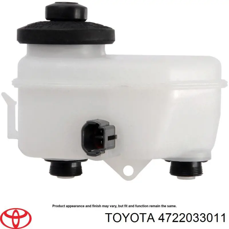  Tanque de cilindro mestre do freio (de fluido de freio) Toyota Camry III sedan (V10) (1991 - 1996) III
