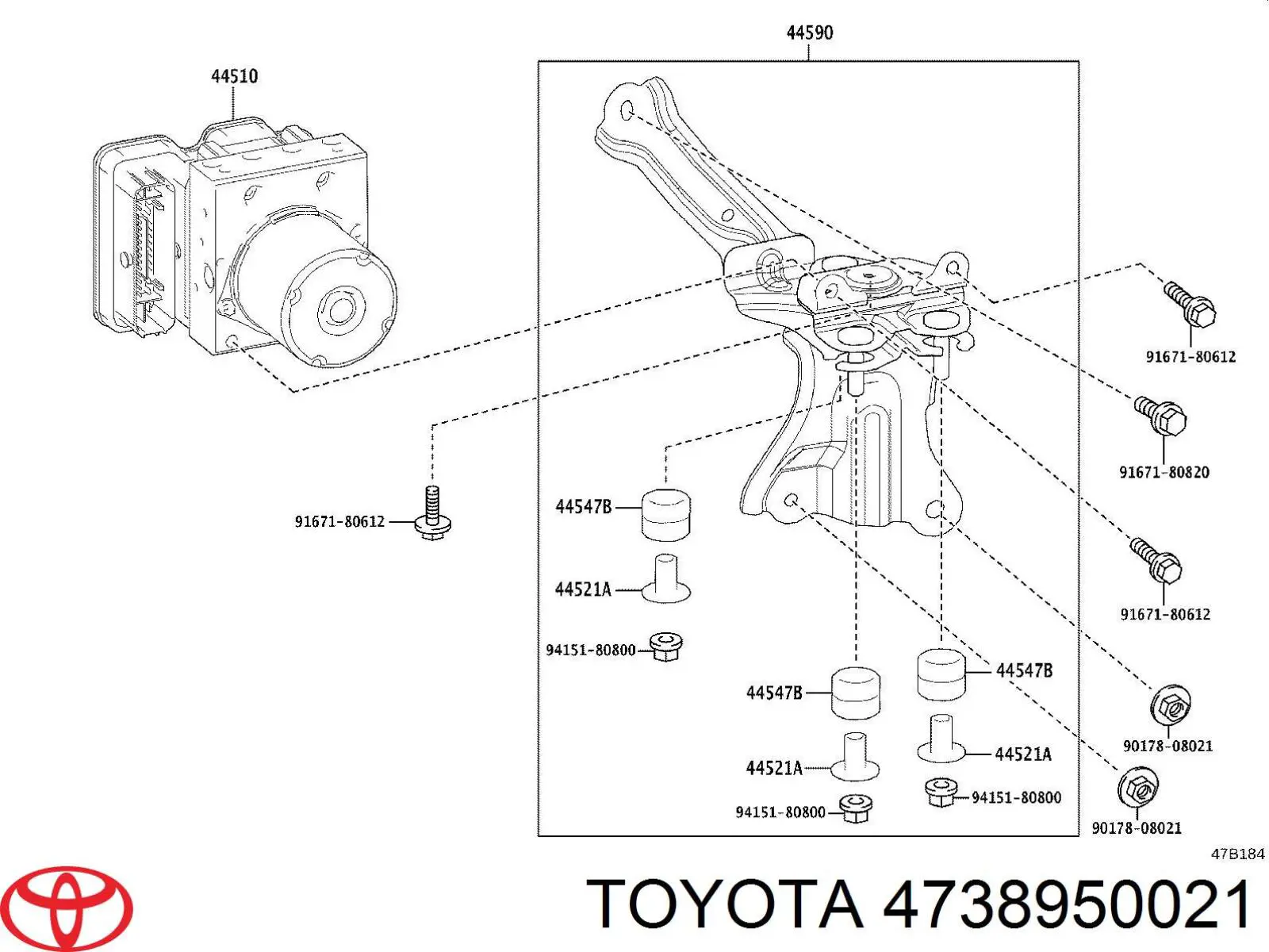  Toyota 4738950021 preço, a partir de 9,87 USD