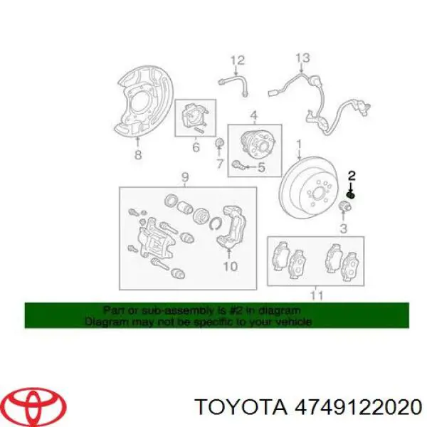 Vedante de adaptador do filtro de óleo Toyota 4749122020 preço, a partir de 3,67 USD