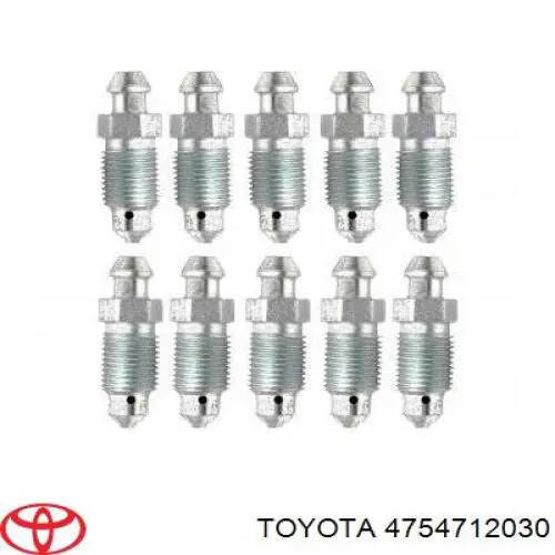 Compre 4754712030 Toyota Tubo de ligação de bombeio de suporte do freio traseiro