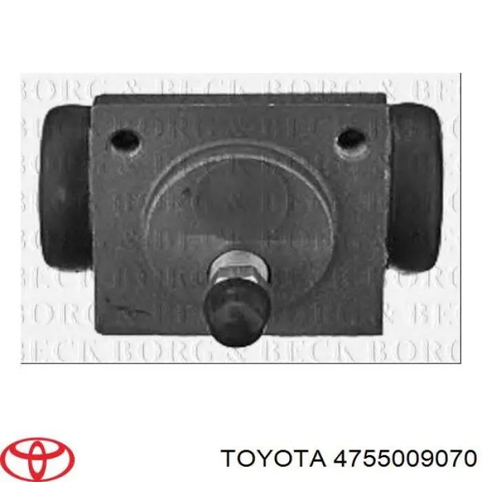 Compre 4755009070 Toyota Cilindro traseiro do freio de rodas de trabalho