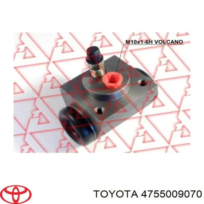 Cilindro traseiro do freio de rodas de trabalho Toyota 4755009070 preço, a partir de 24,10 USD