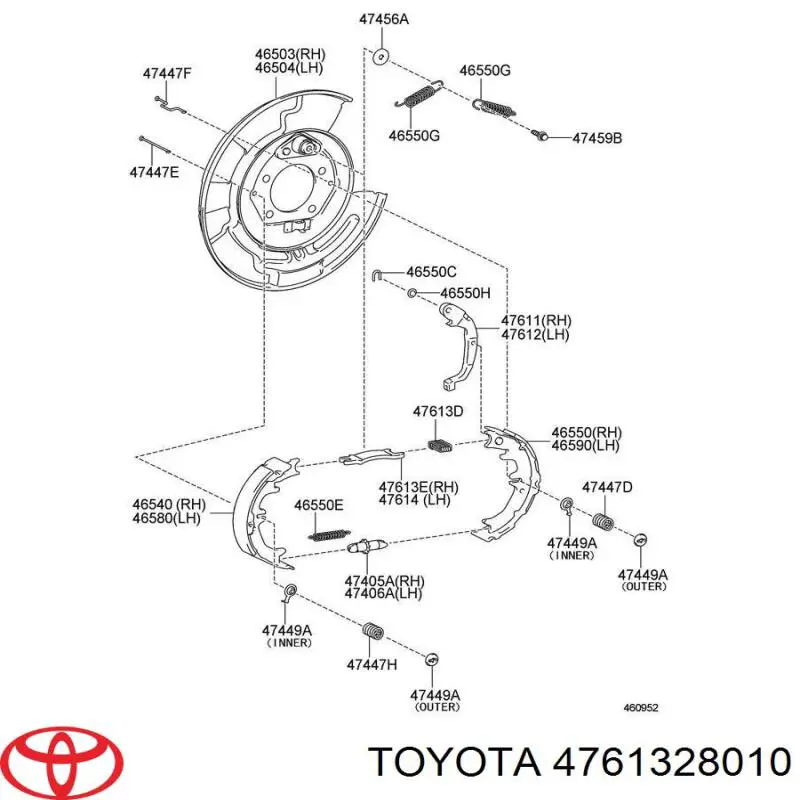  Toyota 4761328010 preço, a partir de 21,10 USD