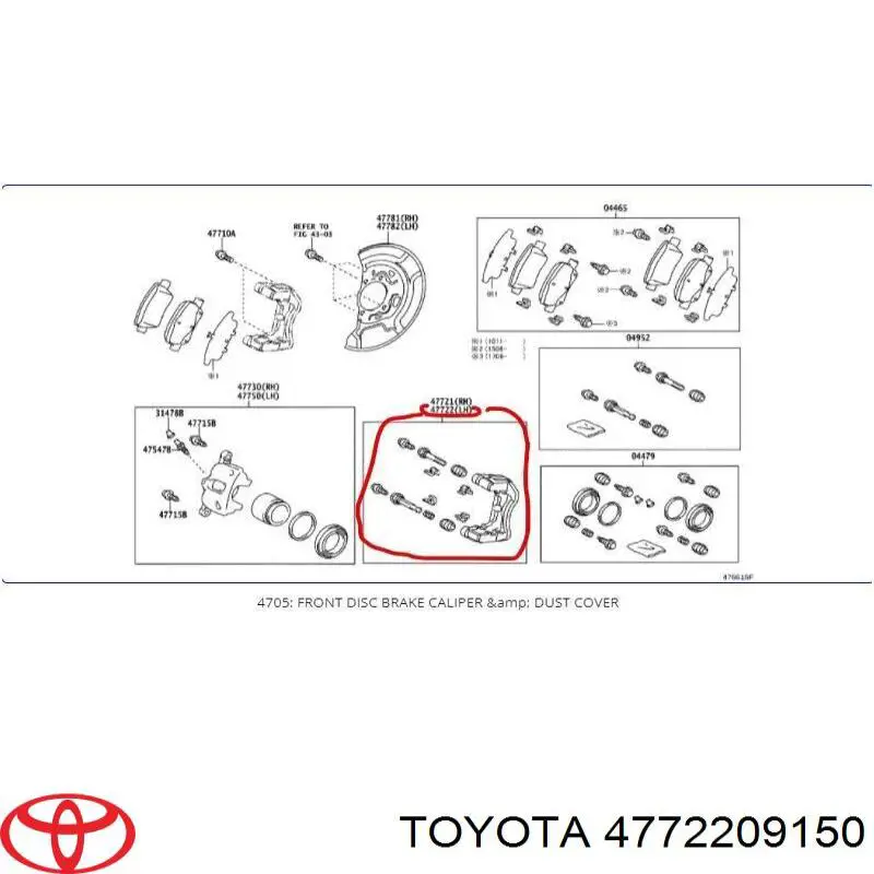 Compre 4772209150 Toyota 