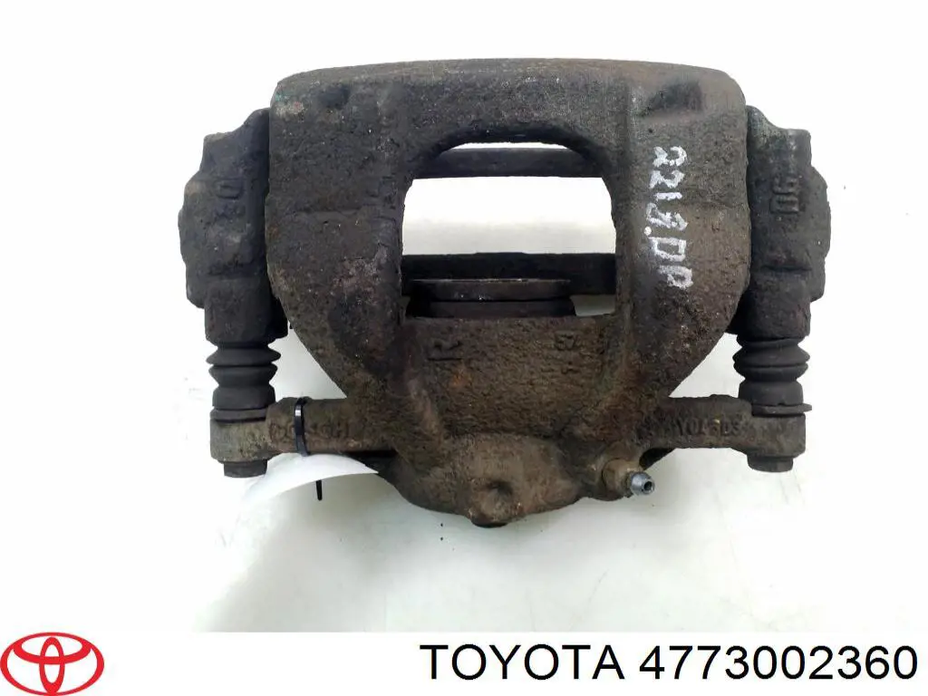 4773002360 Toyota Suporte do freio dianteiro direito