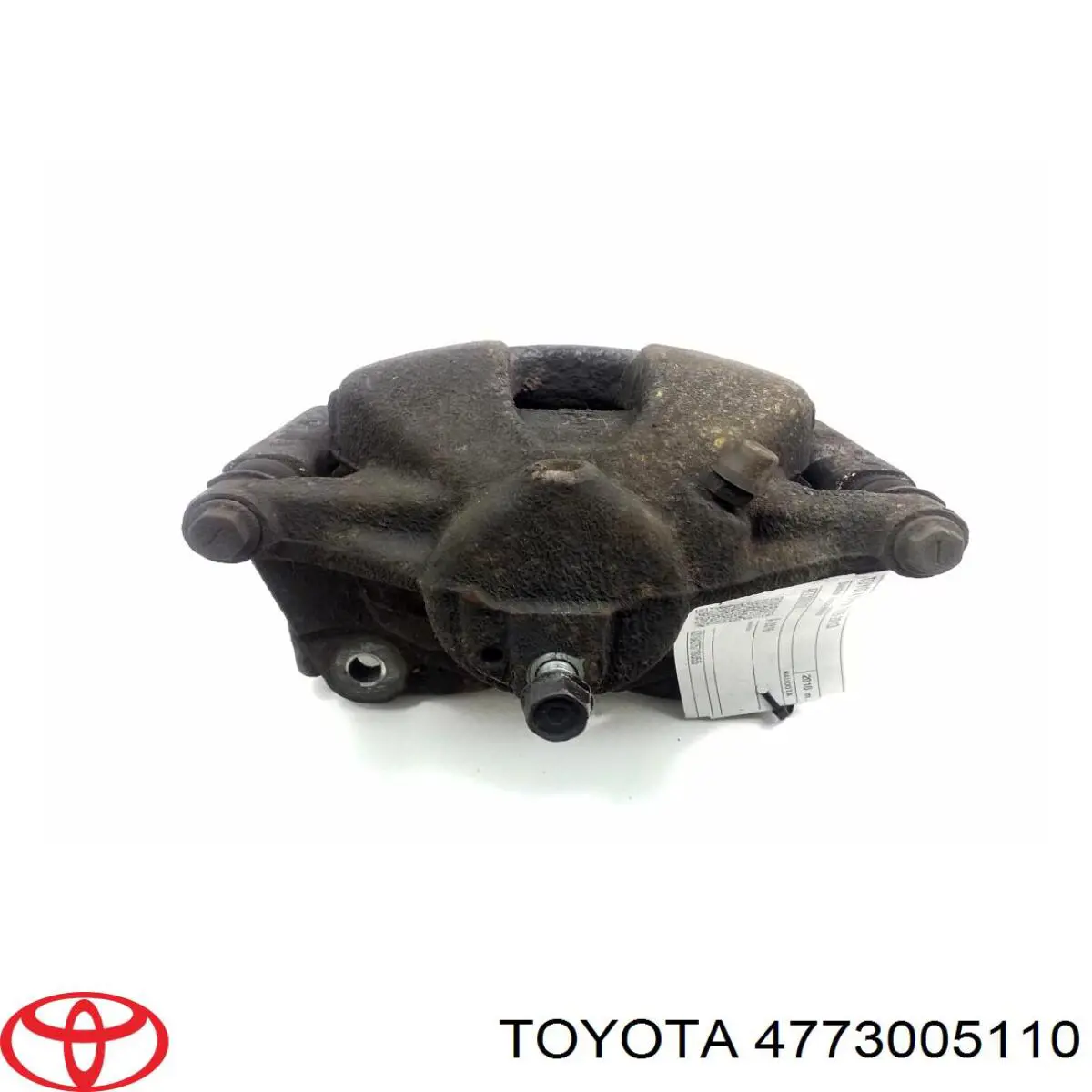 4773005110 Toyota Suporte do freio dianteiro direito
