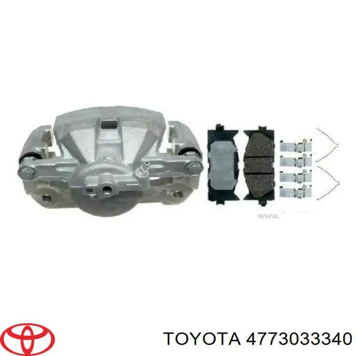 Suporte do freio dianteiro direito Toyota 4773033340 preço, a partir de 81,09 USD