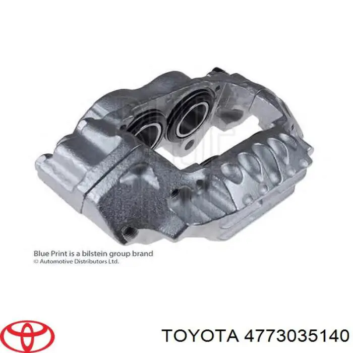 4773035140 Toyota Suporte do freio dianteiro direito