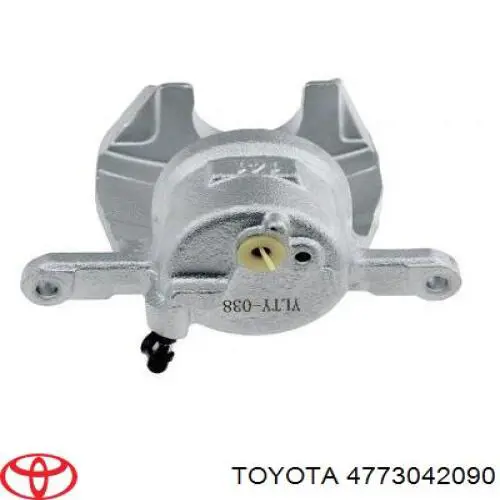 4773042090 Toyota Suporte do freio dianteiro direito