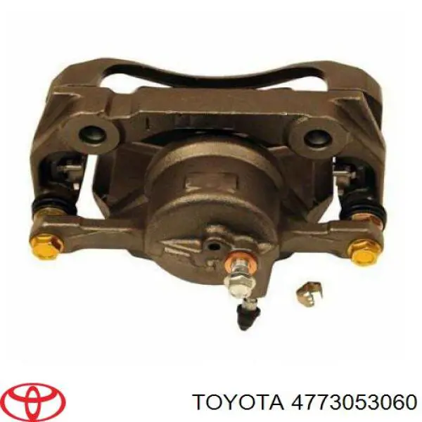 4773053060 Toyota Suporte do freio dianteiro direito