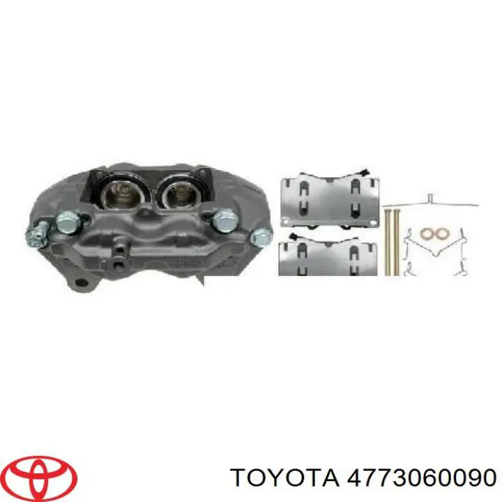 Suporte do freio dianteiro direito Toyota 4773060090 preço, a partir de 114,07 USD
