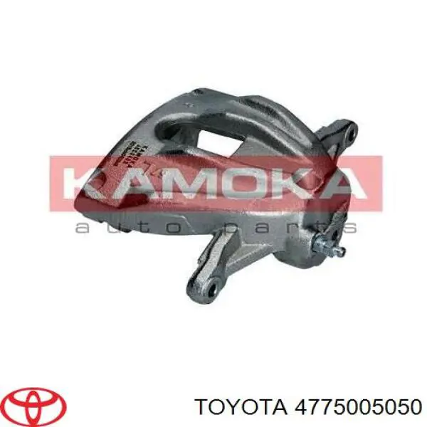 4775005050 Toyota Suporte do freio dianteiro esquerdo