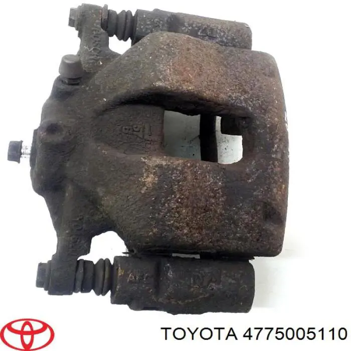 4775005110 Toyota Suporte do freio dianteiro esquerdo