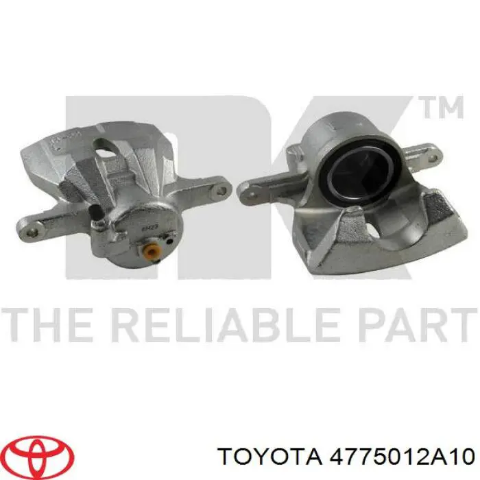 Suporte do freio dianteiro esquerdo Toyota 4775012A10 preço, a partir de 78,32 USD
