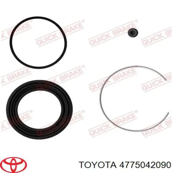 Suporte do freio dianteiro esquerdo Toyota 4775042090 preço, a partir de 76,38 USD