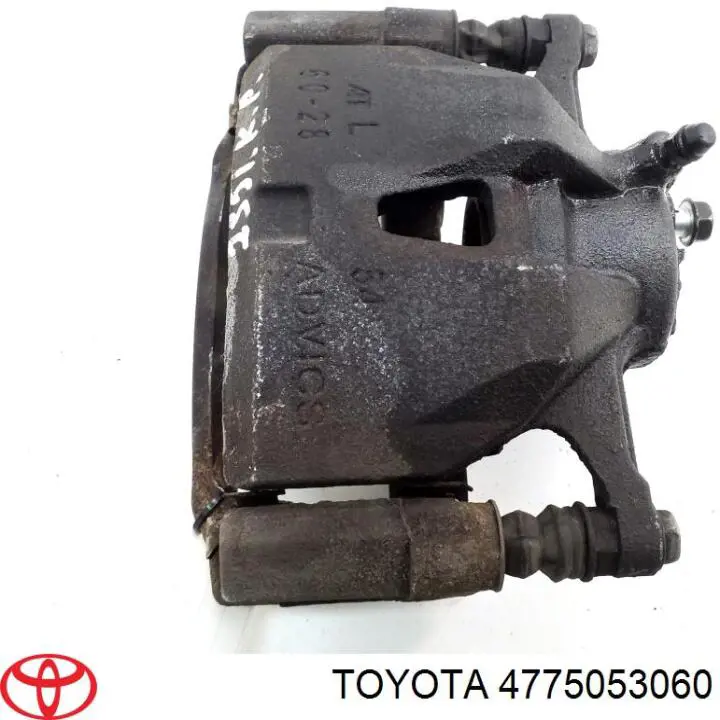 4775053060 Toyota Suporte do freio dianteiro esquerdo