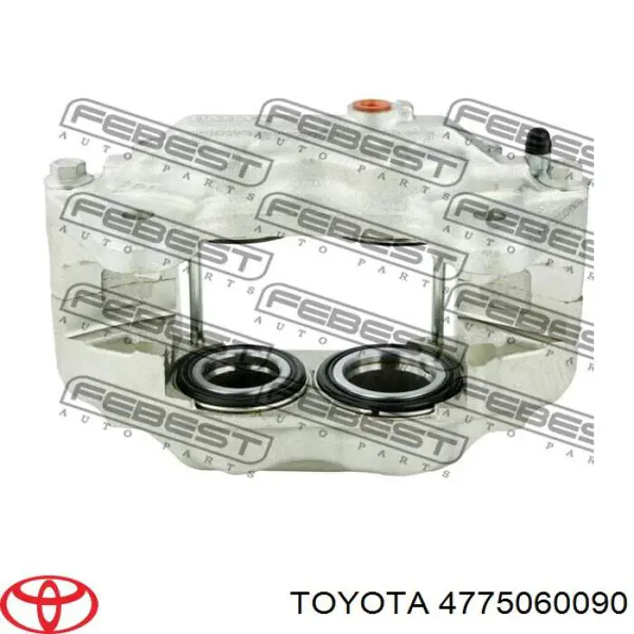 Compre 4775060090 Toyota Suporte do freio dianteiro esquerdo