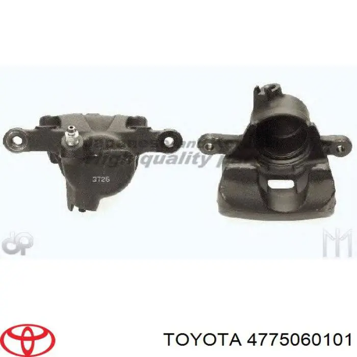 Suporte do freio traseiro esquerdo Toyota 4775060101 preço, a partir de 65,47 USD