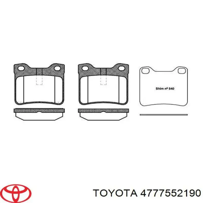 Bota de proteção de suporte guia do freio dianteiro Toyota 4777552190 preço, a partir de 7,19 USD
