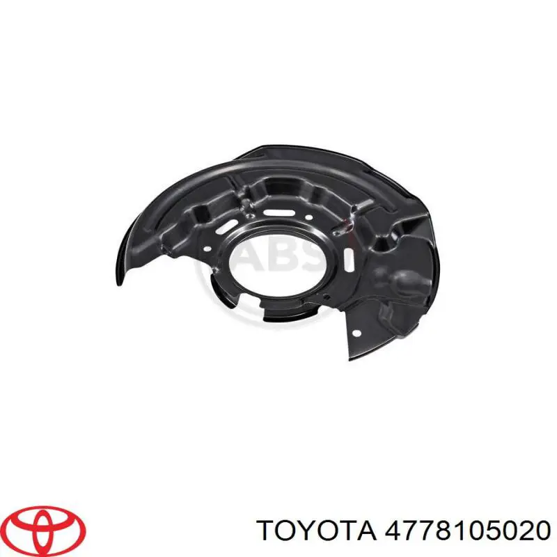 Proteção do freio de disco dianteiro direito Toyota 4778105020 preço, a partir de 44,05 USD