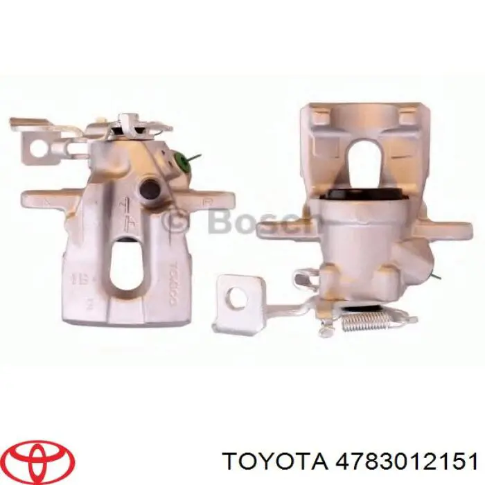 Suporte do freio traseiro direito Toyota 4783012151 preço, a partir de 66,72 USD