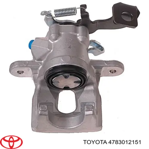 4783012151 Toyota Suporte do freio traseiro direito