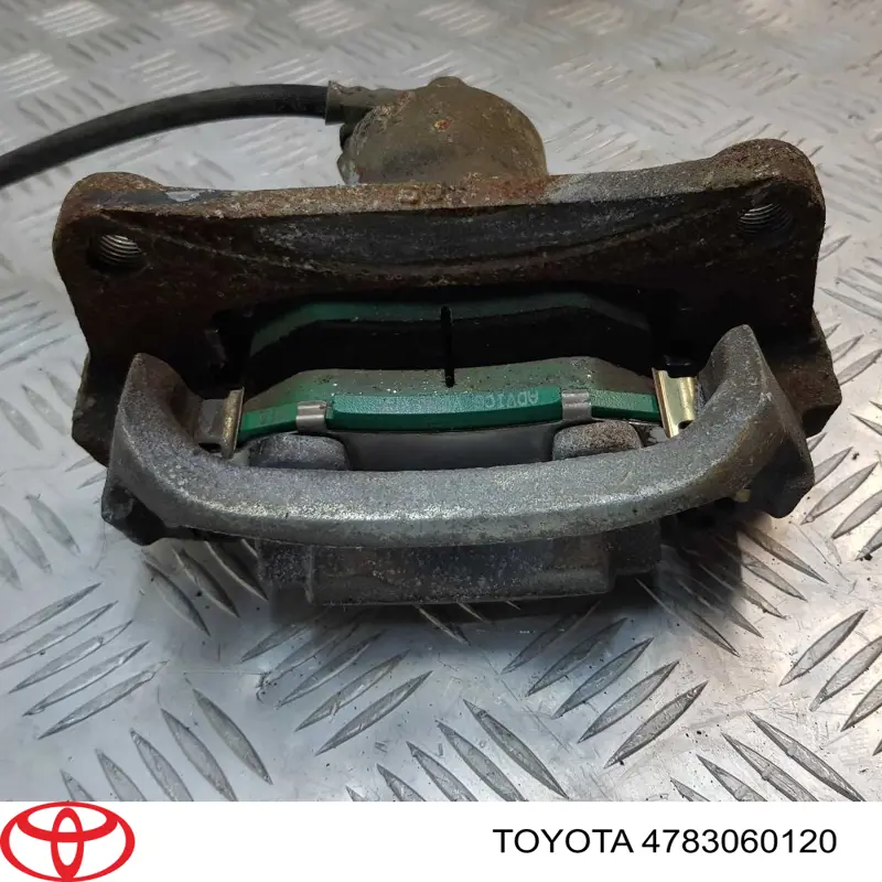 4783060120 Toyota Suporte do freio traseiro direito
