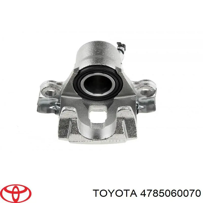 4785060070 Toyota Suporte do freio traseiro esquerdo
