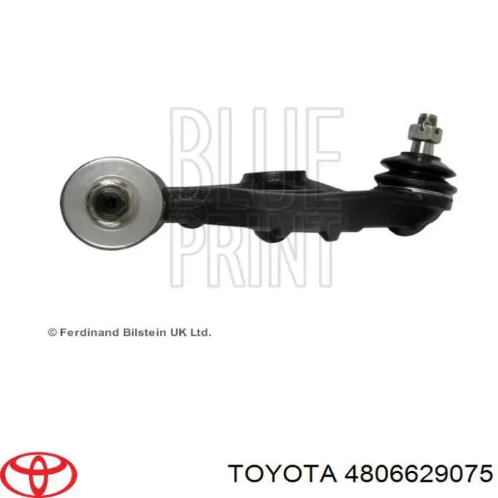 Braço oscilante superior direito de suspensão dianteira 4806629075 Toyota