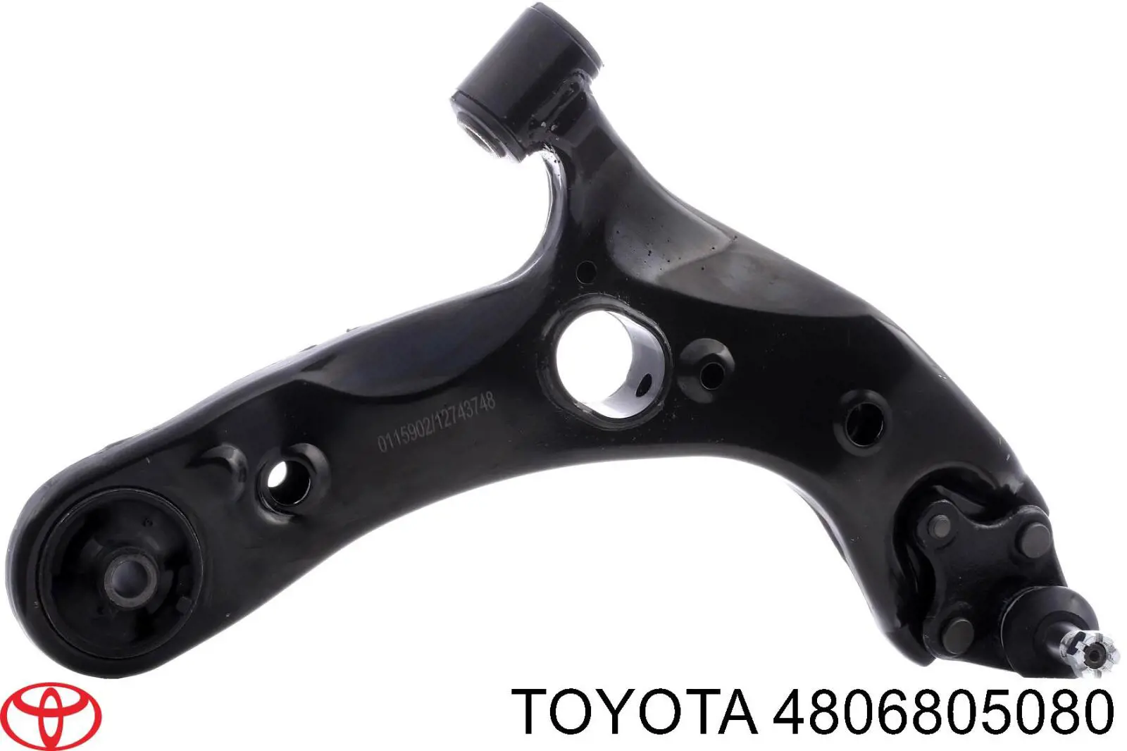 Braço oscilante inferior direito de suspensão dianteira Toyota 4806805080 preço, a partir de 91,58 USD
