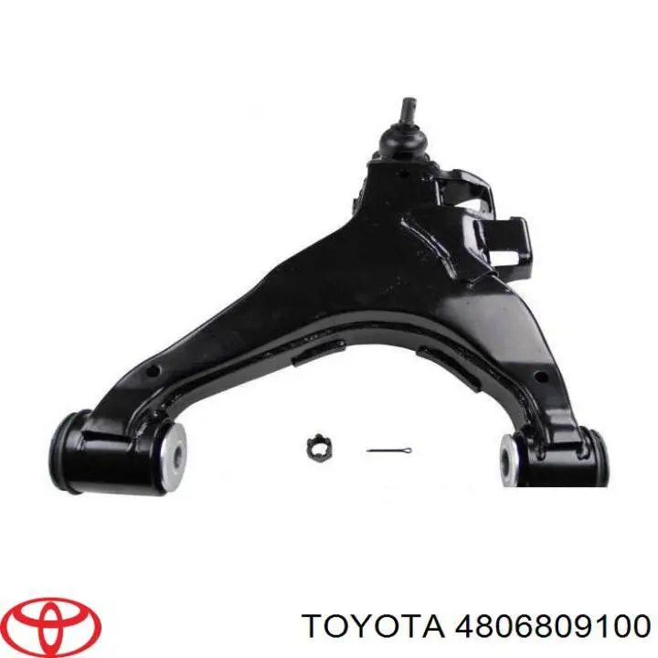 Braço oscilante inferior direito de suspensão dianteira Toyota 4806809100 preço, a partir de 162,33 USD