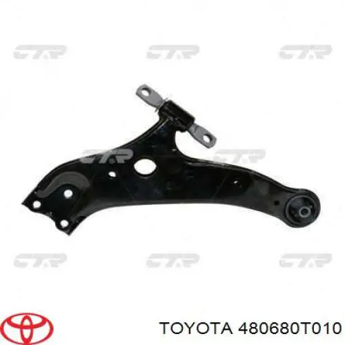 Braço oscilante inferior direito de suspensão dianteira Toyota 480680T010 preço, a partir de 85,21 USD
