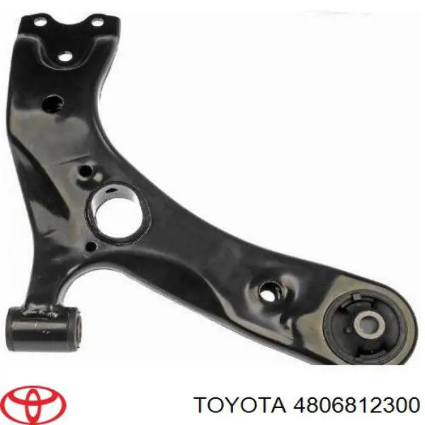 Compre 4806812300 Toyota Braço oscilante inferior direito de suspensão dianteira