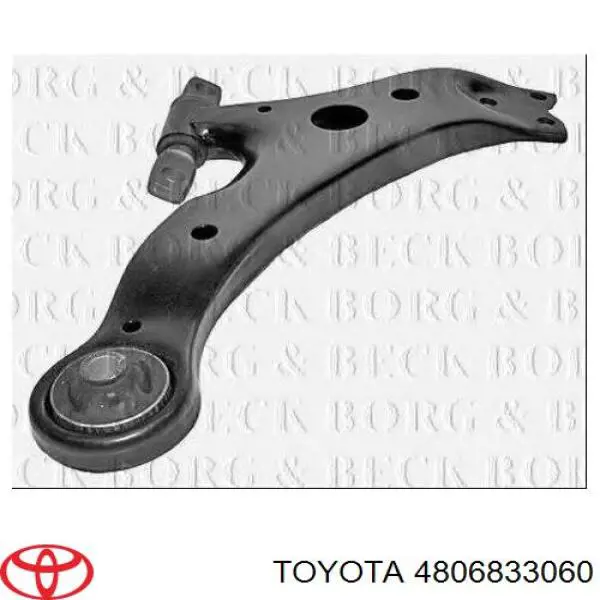 Compre 4806833060 Toyota Braço oscilante inferior direito de suspensão dianteira