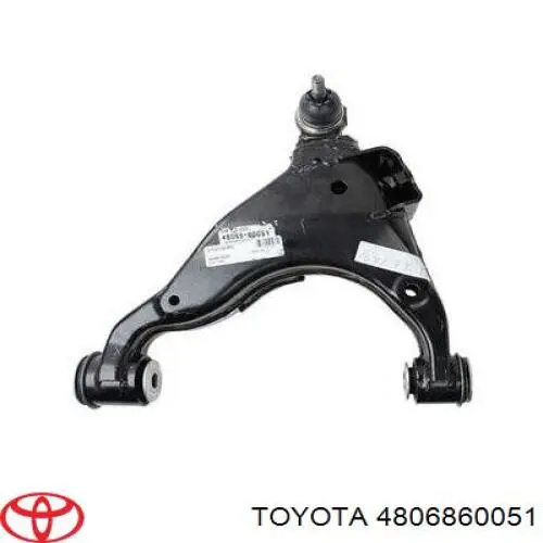 Compre 4806860051 Toyota Braço oscilante inferior direito de suspensão dianteira
