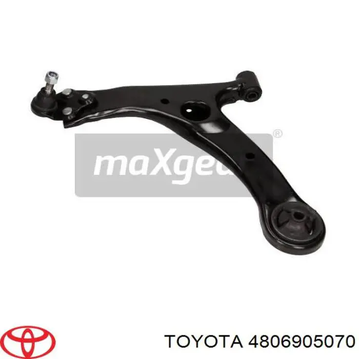 Compre 4806905070 Toyota Braço oscilante inferior esquerdo de suspensão dianteira
