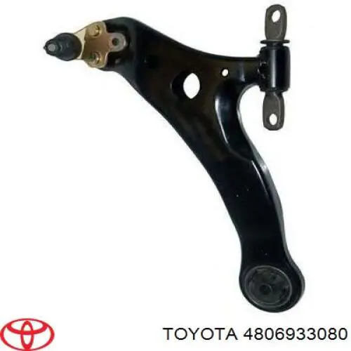 Braço oscilante inferior esquerdo de suspensão dianteira Toyota 4806933080 preço, a partir de 123,60 USD